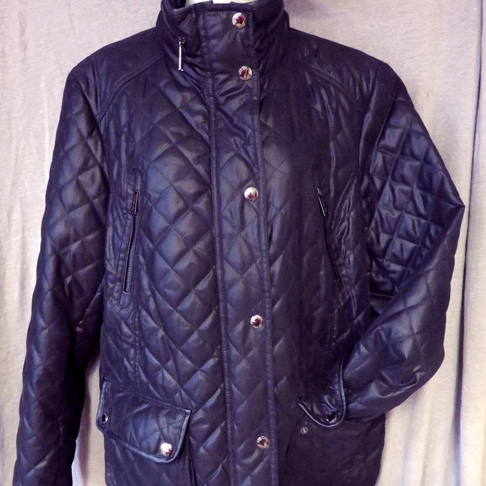 MICHAEL Michael KORS Faux LEATHER MOTO JACKET XL